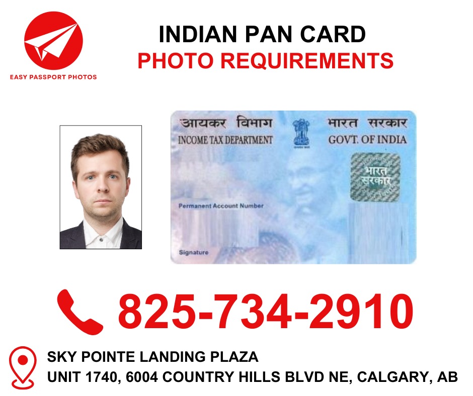 Indian PAN Card Photo Requirements